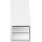Ekena Millwork 5"W x 12"D x 12"H Standard Aspen Architectural Grade PVC Knee Brace BRCP05X12X12ASP - alternate 3